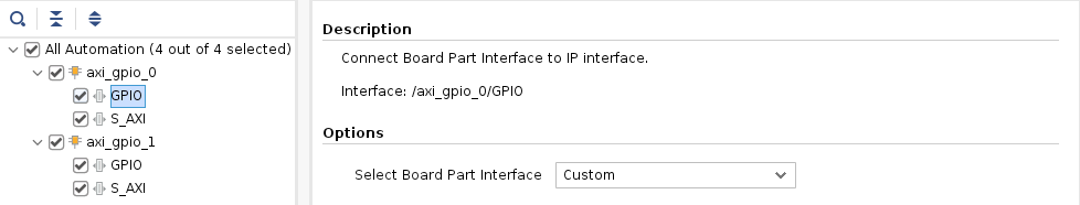 Final Address Settings