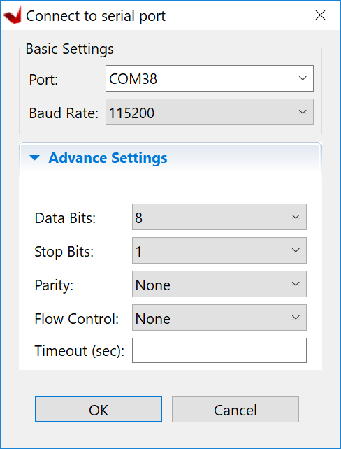 Connect UART