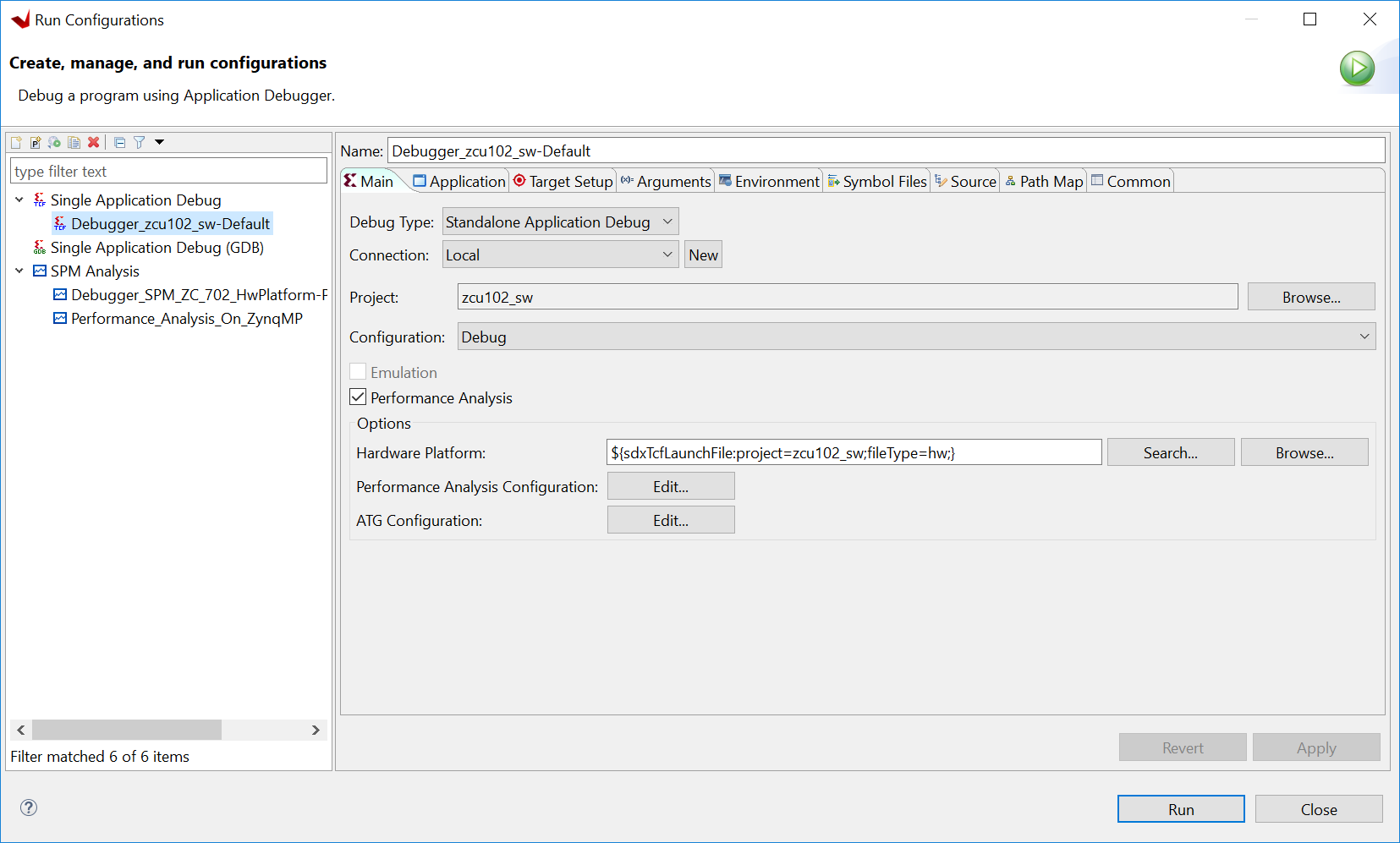 Using SPA with a Custom Target — Embedded Design Tutorials 2023.1 ...