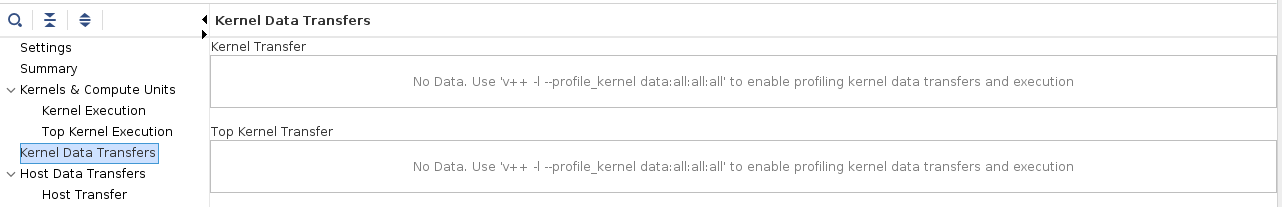 No Kernel Data