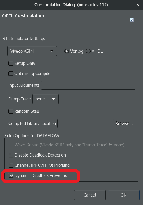 Dataflow Deadlock View
