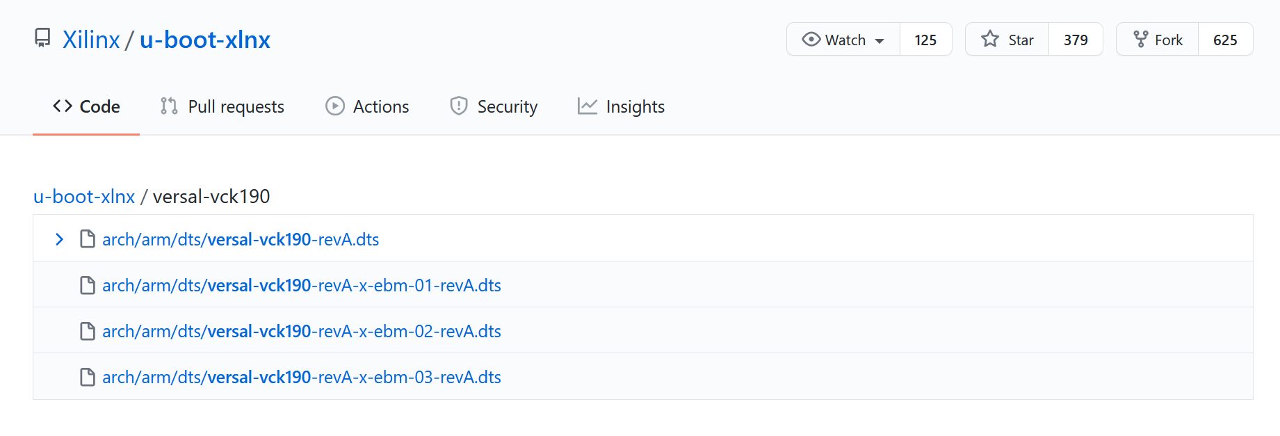 Github Device Tree List