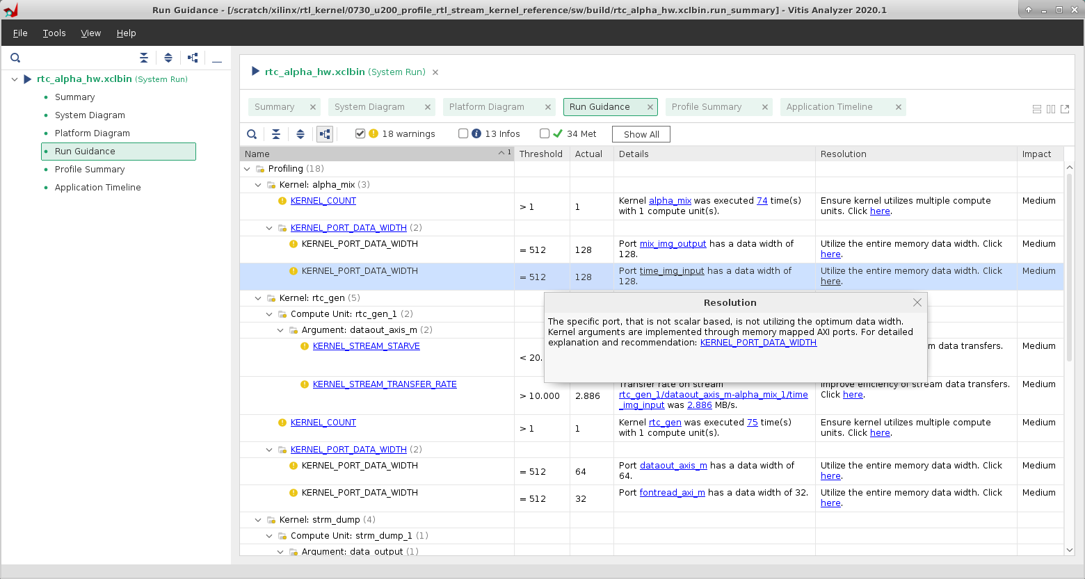 Hardware Run Guidance