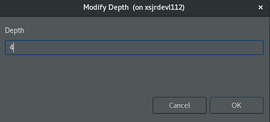 Modifying FIFO Depth