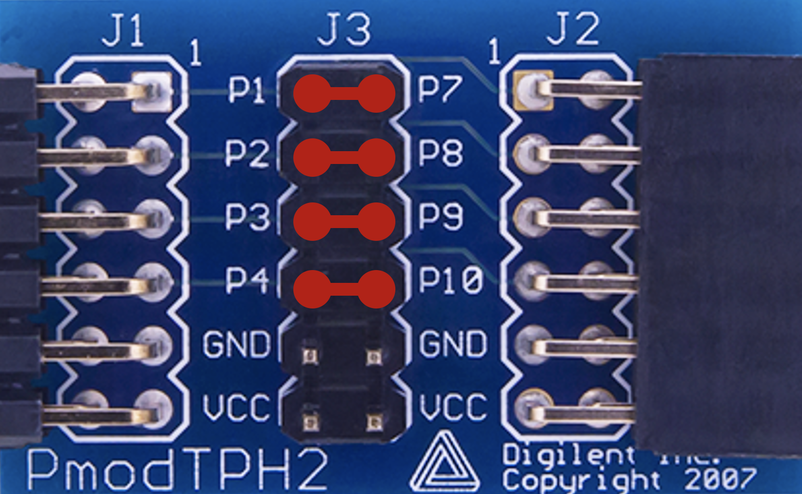 KR260-PMOD-Connections